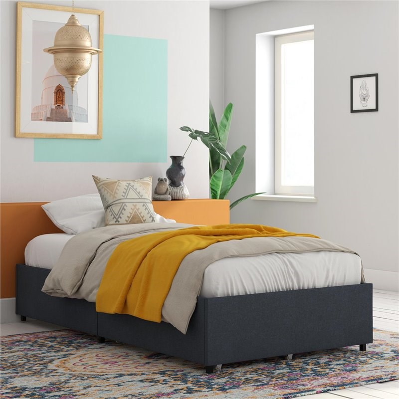 realrooms alden platform bed with storage drawers twin ...