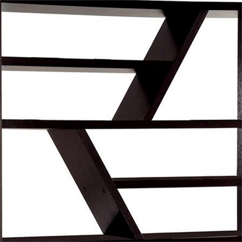Kamloo Contemporary Display Shelf  in Espresso