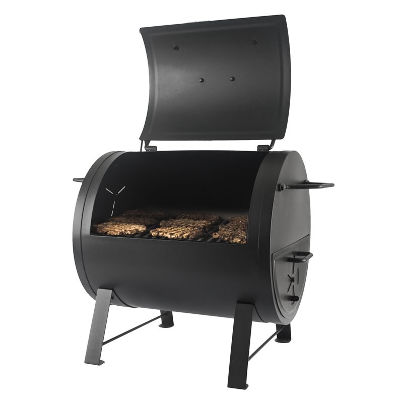 Dyna-Glo Transitional Metal Portable Charcoal Grill in Black Finish