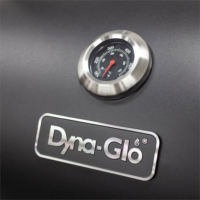 Dyna-Glo Transitional Metal X-Large Heavy-Duty Charcoal Grill in Black