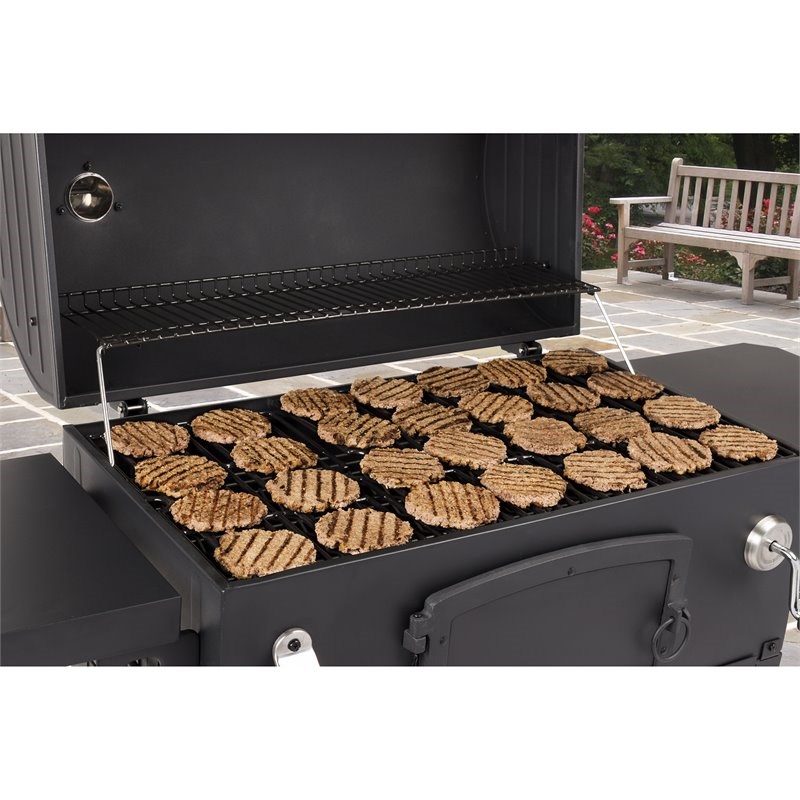 Dyna-Glo Transitional Metal X-Large Heavy-Duty Charcoal Grill in Black