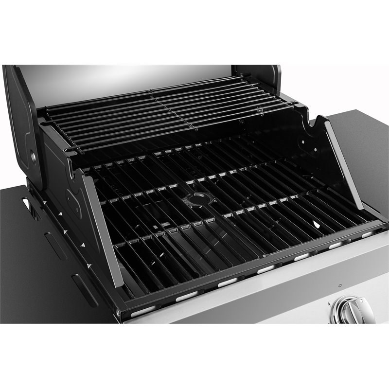Dyna-Glo 2-burner Stainless Steel Premier Natural Gas Grill in Silver