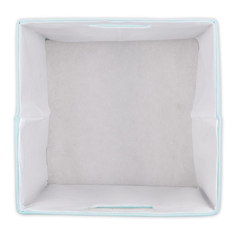 Polyester Cube Solid  Robin'S Egg Blue Square Fabric 13x13x13