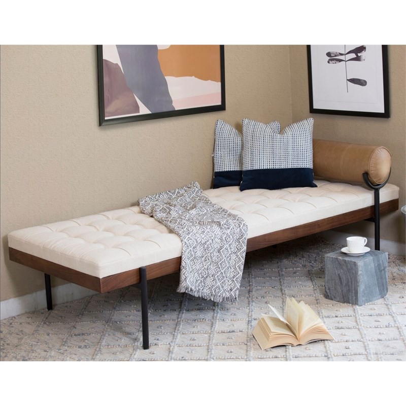 Mikayla Daybed/Bench solid mango wood frame