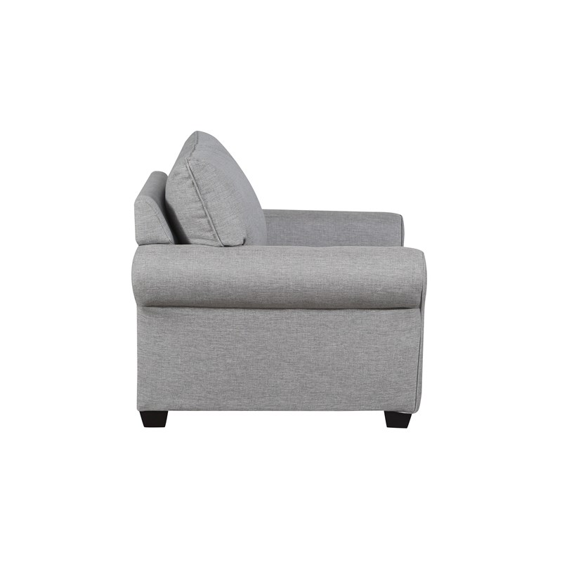 Amelia Accent Chair in Gray