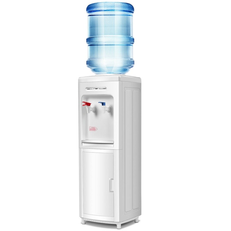 Water Dispenser 5 Gallon Bottle Load Electric Primo Home White Plastic