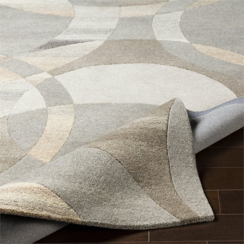 Forum FM-7210 10' x 14' Rectangle Rug Brown/Charcoal/Taupe/Khaki/Beige/Camel
