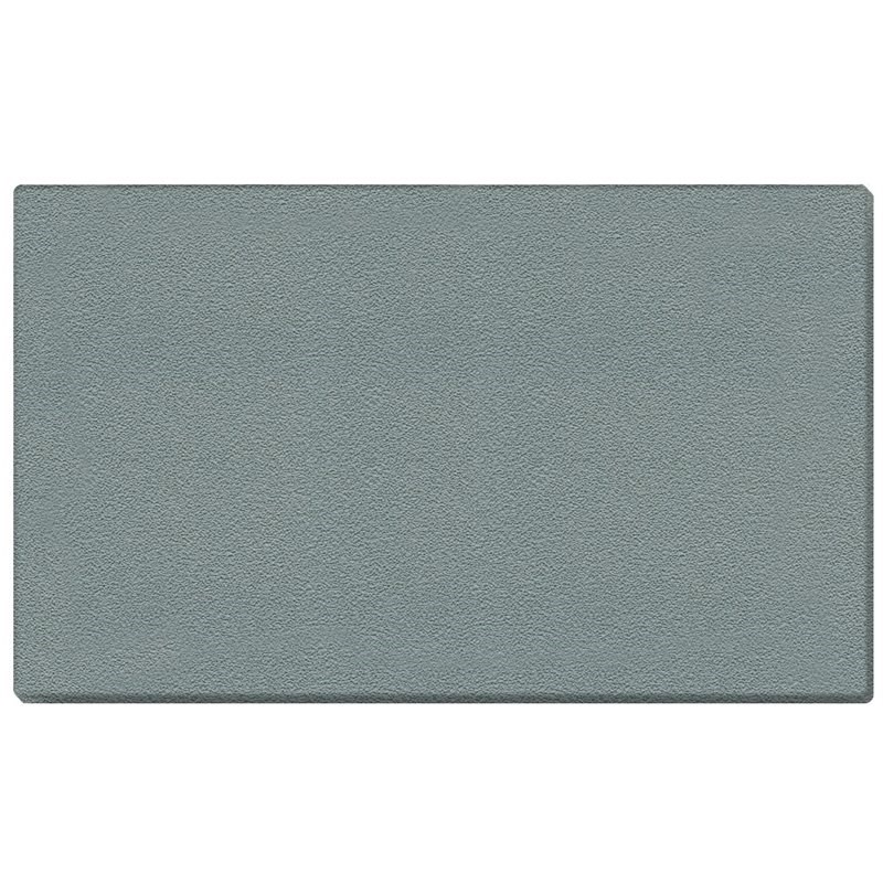 Ghent's Vinyl 4' x 12' Wrapped Edge Bulletin Board in Stone