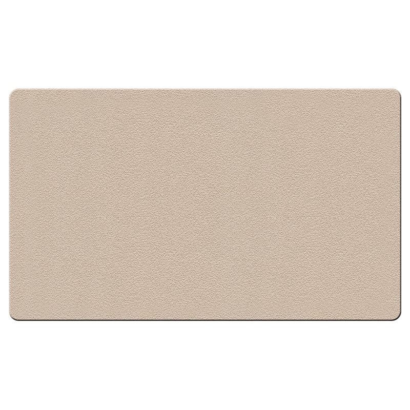 Ghent's Fabric 4' x 6' Wrapped Edge Bulletin Board in Beige