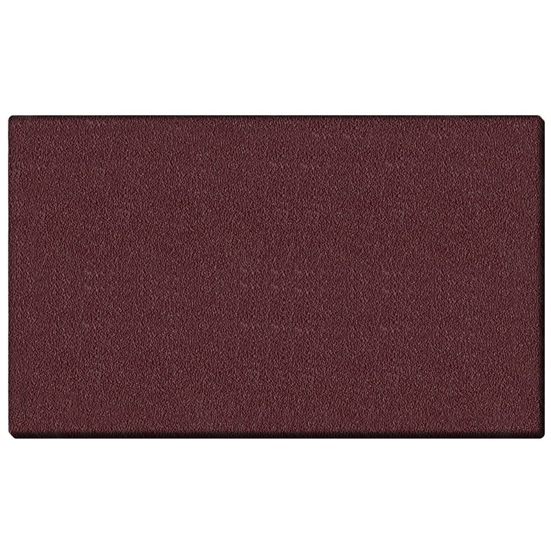 Ghent's Vinyl 4' x 6' Wrapped Edge Bulletin Board in Berry Red
