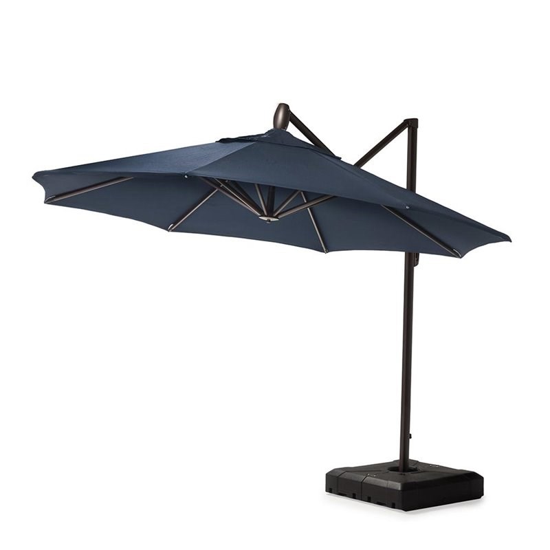 RST Brands Modular Outdoor 10' Round Umbrella - Blue