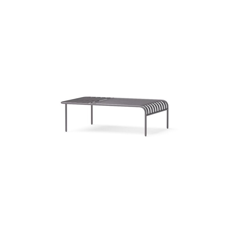RST Brands Lunen 4pc Powder-Coated Iron Outdoor Seating Set in Gray