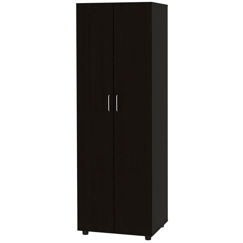 RST Brands Holbrook Armoire Wood Cabinet in Black