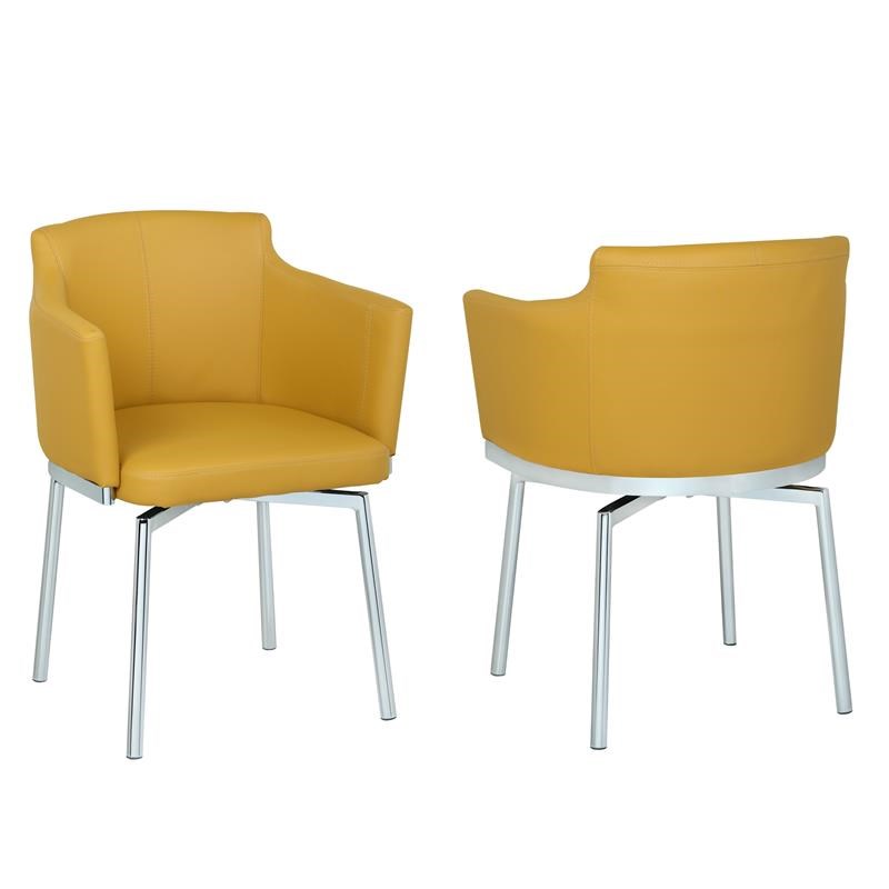 jagger chair mustard yellow