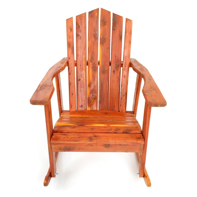 American Furniture Classics CC1000 Solid Missouri Cedar Adirondack Rocking Chair