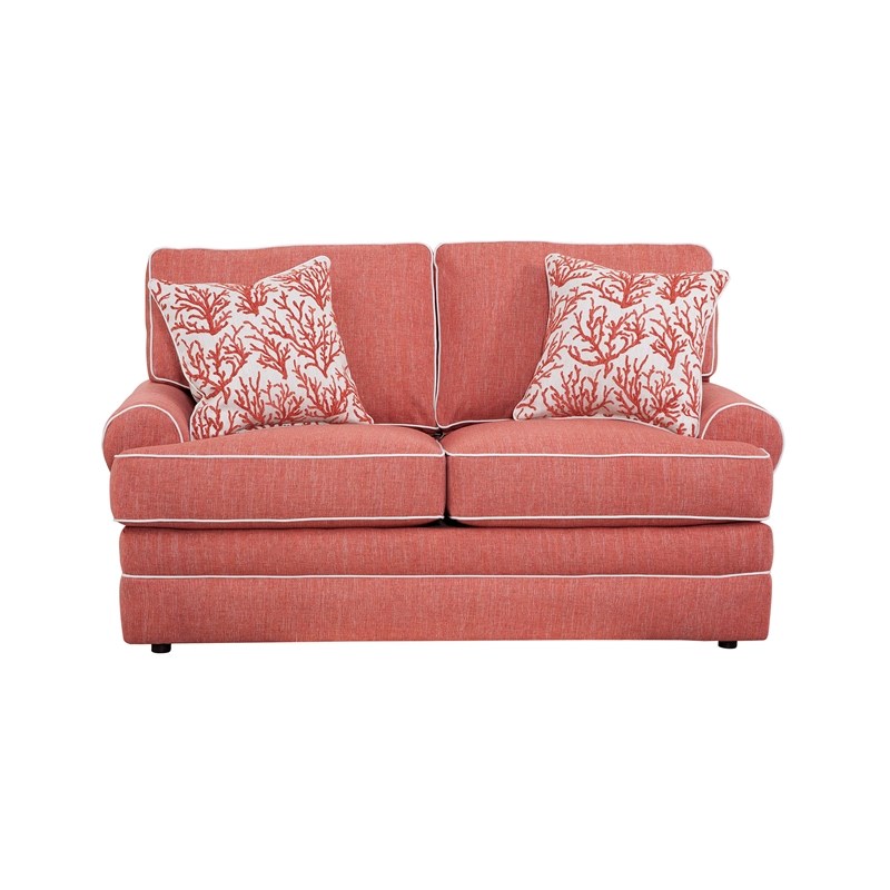 American Furniture Classics Coral Springs 8-020-S260C Loveseat w/ 2 Pillows
