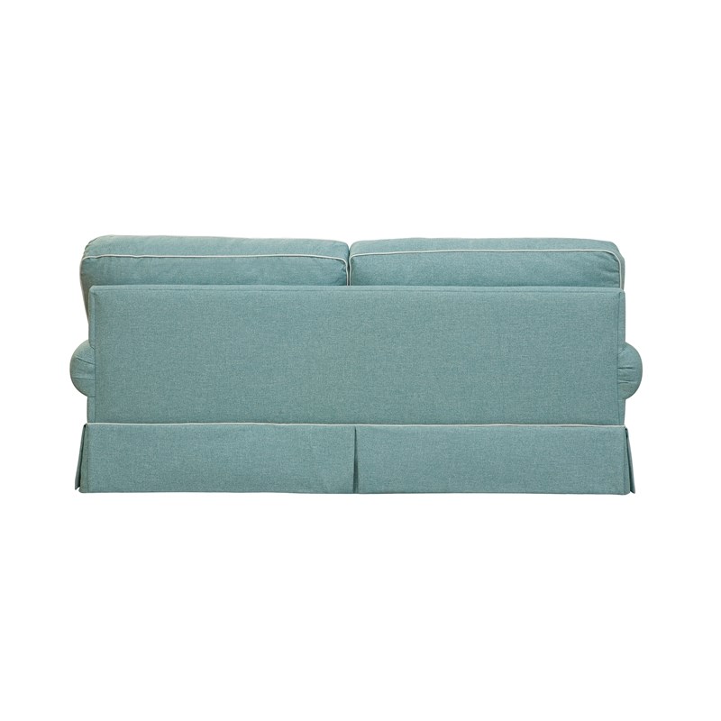 American Furniture Classics 8040MS275A Coastal Aqua Series Sleeper Sofa Homesquare