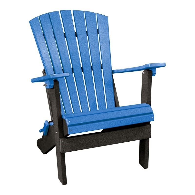 Os Home And Office Furniture Resin, Blue Resin Adirondack Chairs