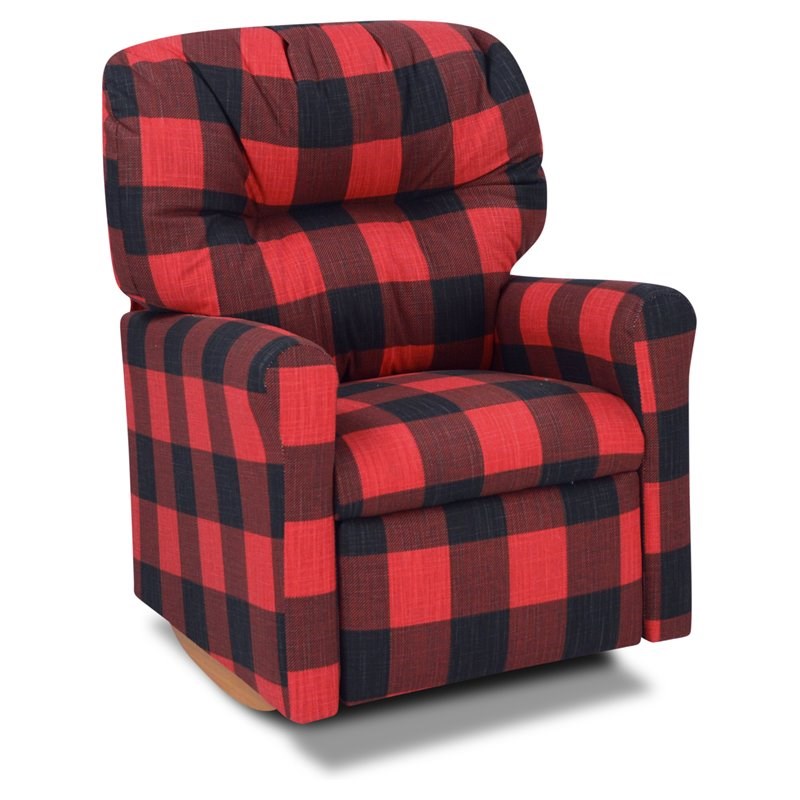 plaid rocker recliners