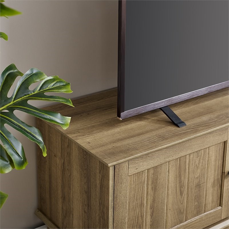 Caffoz Newport Wood TV Media Stand for TVs up to 70