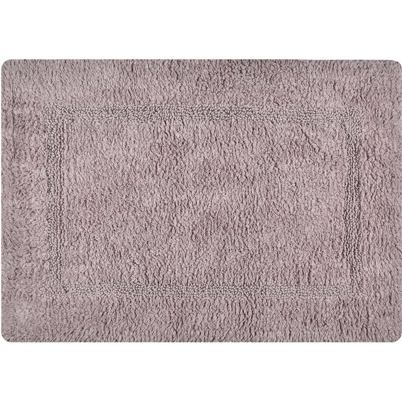 Spitiko Homes Cotton Non-Slip Tufted Single Ply Mat in Lilac (Set of 2)