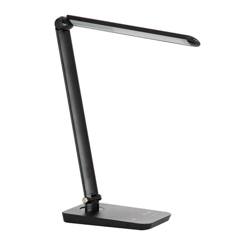 UrbanPro Contemporary LED Desk Lamp in Black