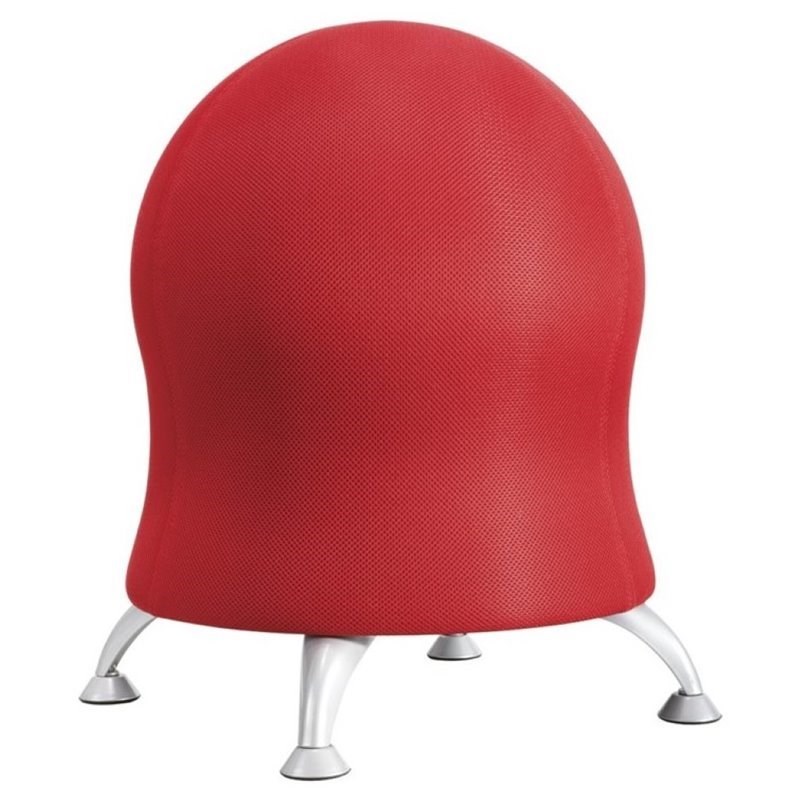 UrbanPro Ball Office Chair in Crimson
