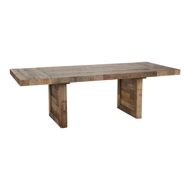 Kosas Home Adrienne Dining Tables Distressed Warm Gray 