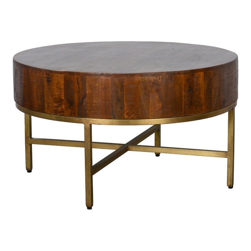 kosas home chester round coffee table