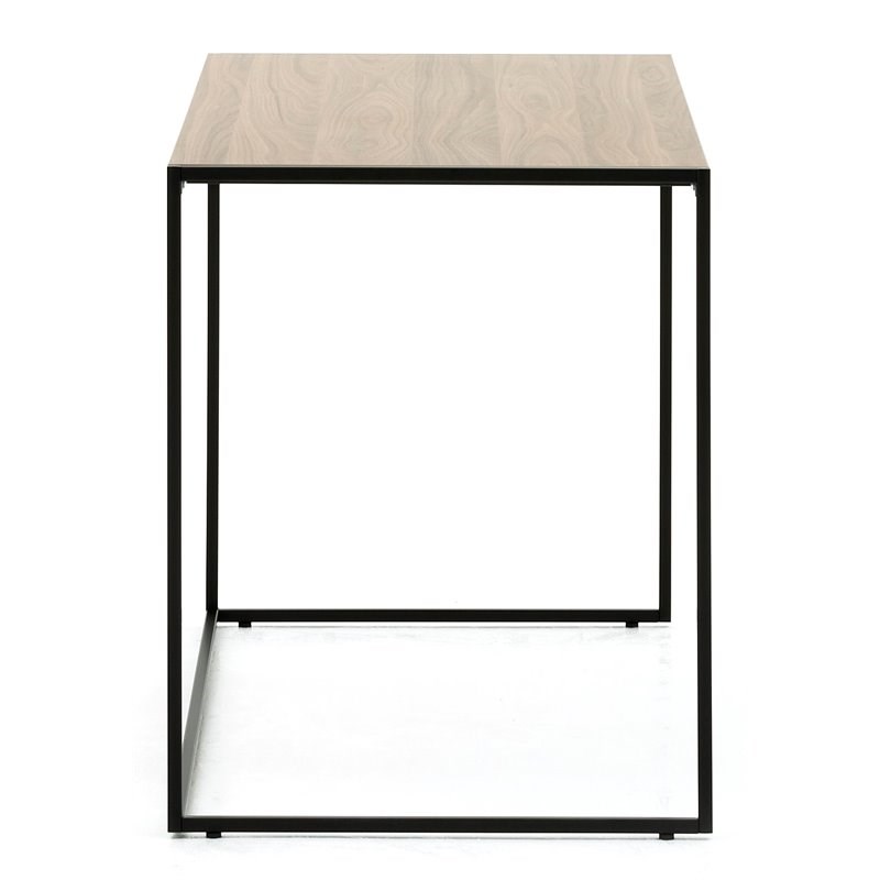 Allermuir Home Metal Free Standing Compact Desk in Walnut