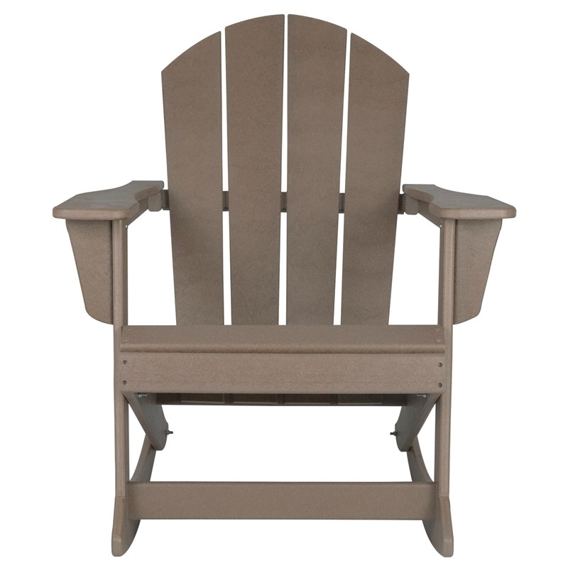 plastic tan adirondack chairs