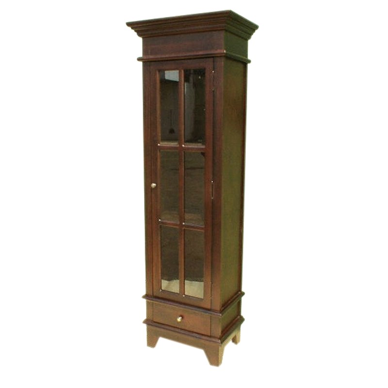 D-Art Collection Fruitwood Cabinet with Mahogany wood