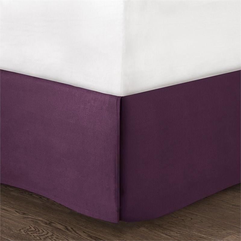 Intelligent Design Tulay 7-piece Microfiber Comforter with Sheet Set - Purple
