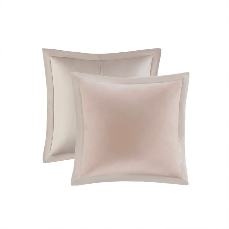510 Design Shawnee 8-Piece Polyester Fabric Comforter Set in Blush Pink