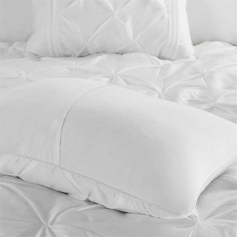 Madison Park Laurel 7-piece Polyester Polyoni Comforter Set in White