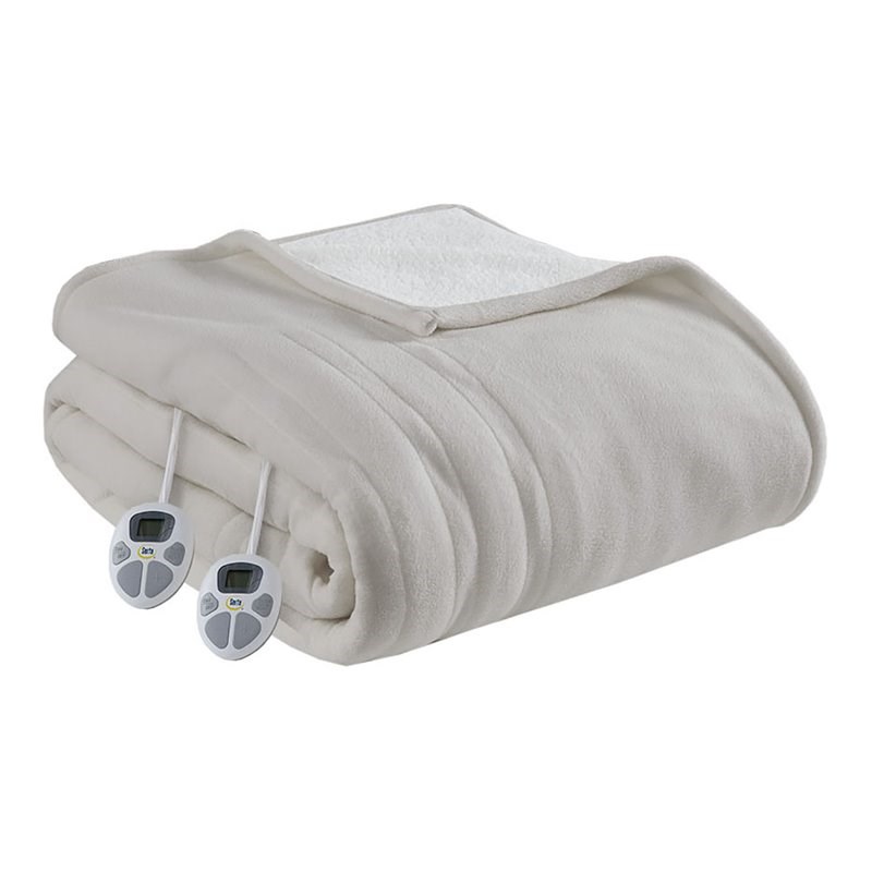 True North by Sleep Philosophy Ultra Soft Berber/Electric King heated  blanket www.salaberlanga.com