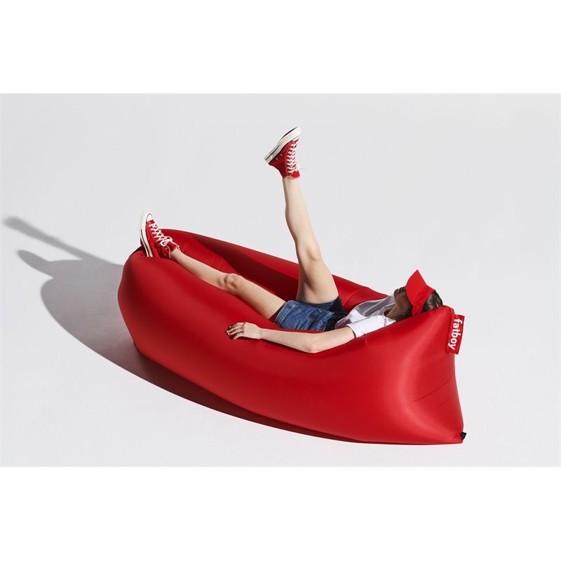 Lamzac the Original Version 3.0 Fabric Inflatable Chair in Red