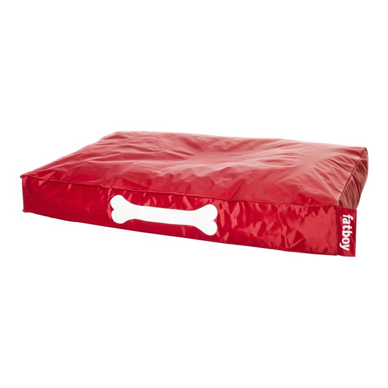 Fatboy Doggielounge Modern Nylon Fabric Large Dog Bed in Red