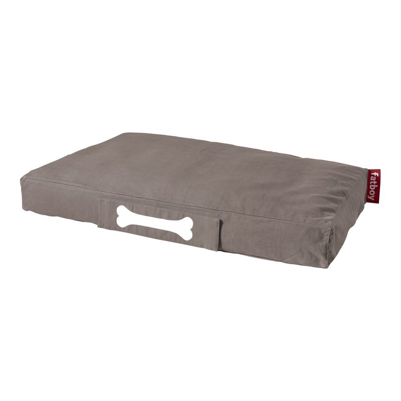 Fatboy Doggielounge Stonewashed Cotton Large Dog Bed in Brown