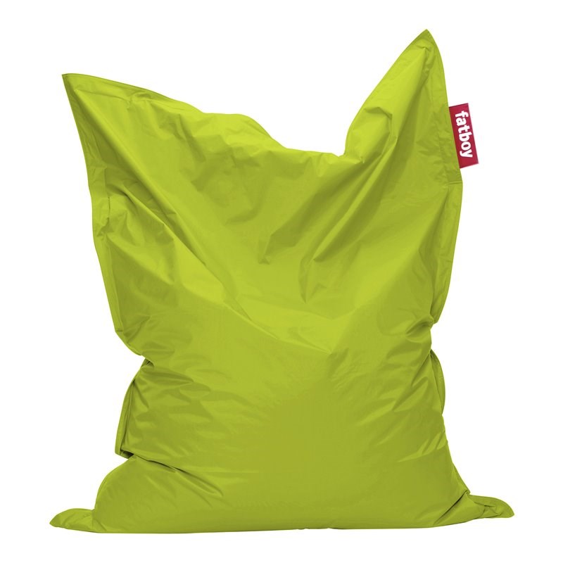 Fatboy The Original Nylon Fabric Multifunctional Bean Bag in Lime Green