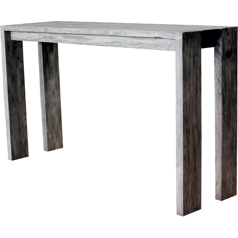 Padma's Plantation Ralph Wood Patio Console Table in Natural