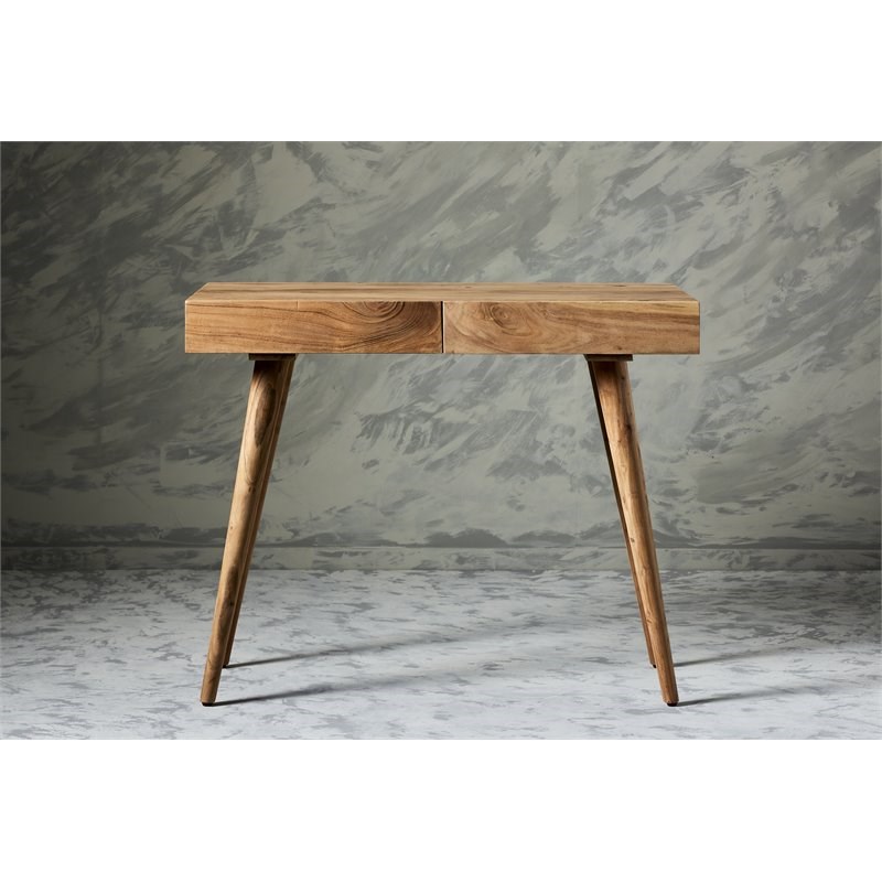 Mod-Arte Pratt Modern Kiln-dried Hard Wood Office Desk in Natural