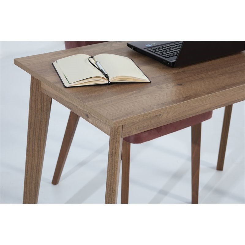 Mod-Arte Doco Modern MDF and Engineered Wood Office Desk in Oak