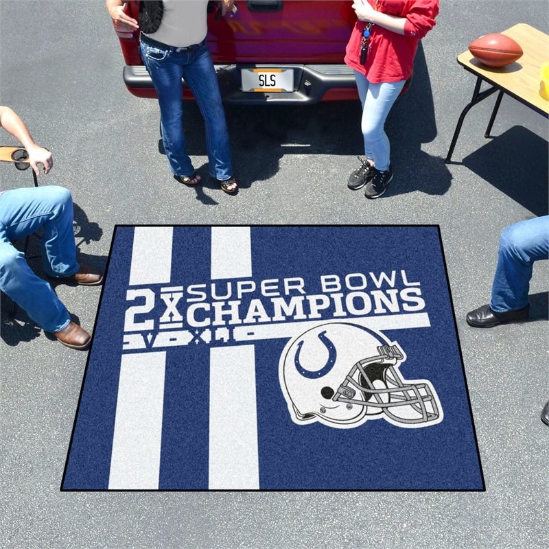 Fanmats Indianapolis Colts Dynasty 59.5x71