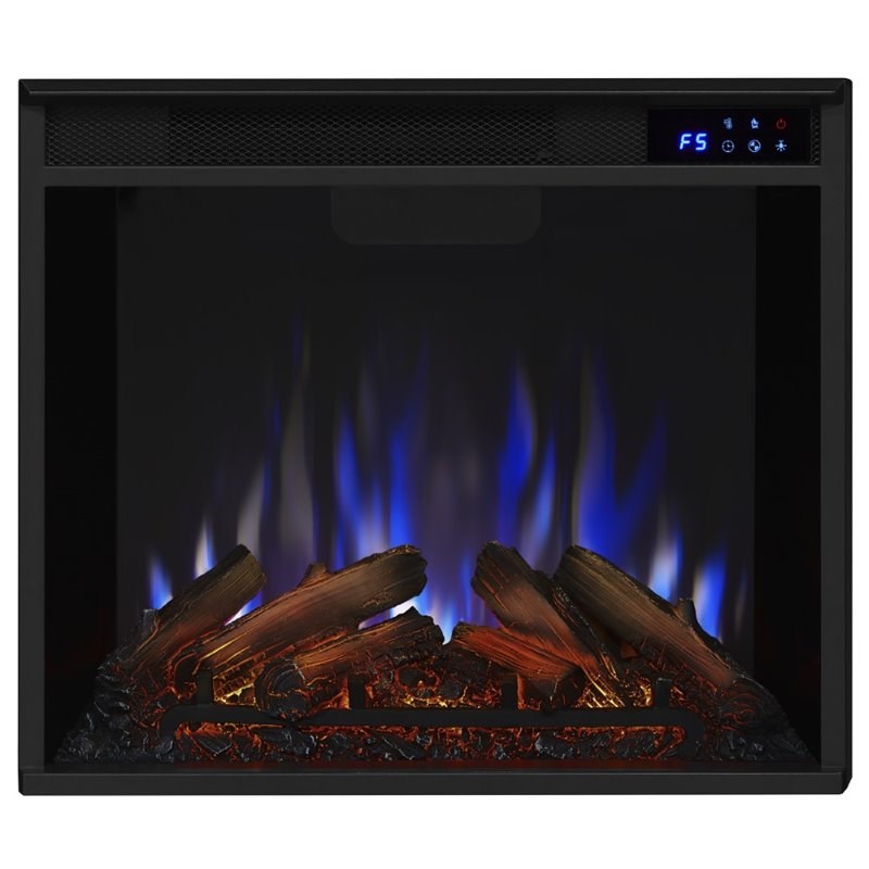Real Flame Marlowe Fireplace TV Stand in Black