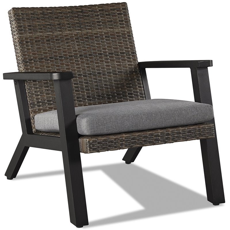 Real Flame Norwood Patio Chair In Black, Real Flame Outdoor Furniture