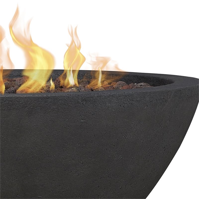 Real Flame Riverside Propane Fire Pit, Home Depot Gas Fire Pit Covers