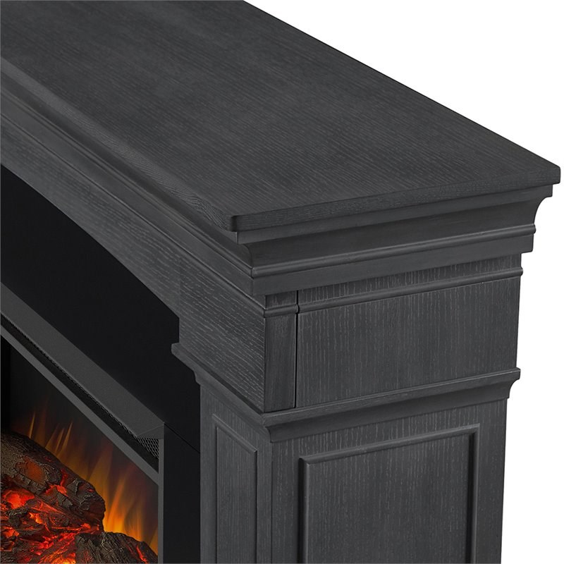 Real Flame Deland Grand Electric Fireplace in Gray Homesquare