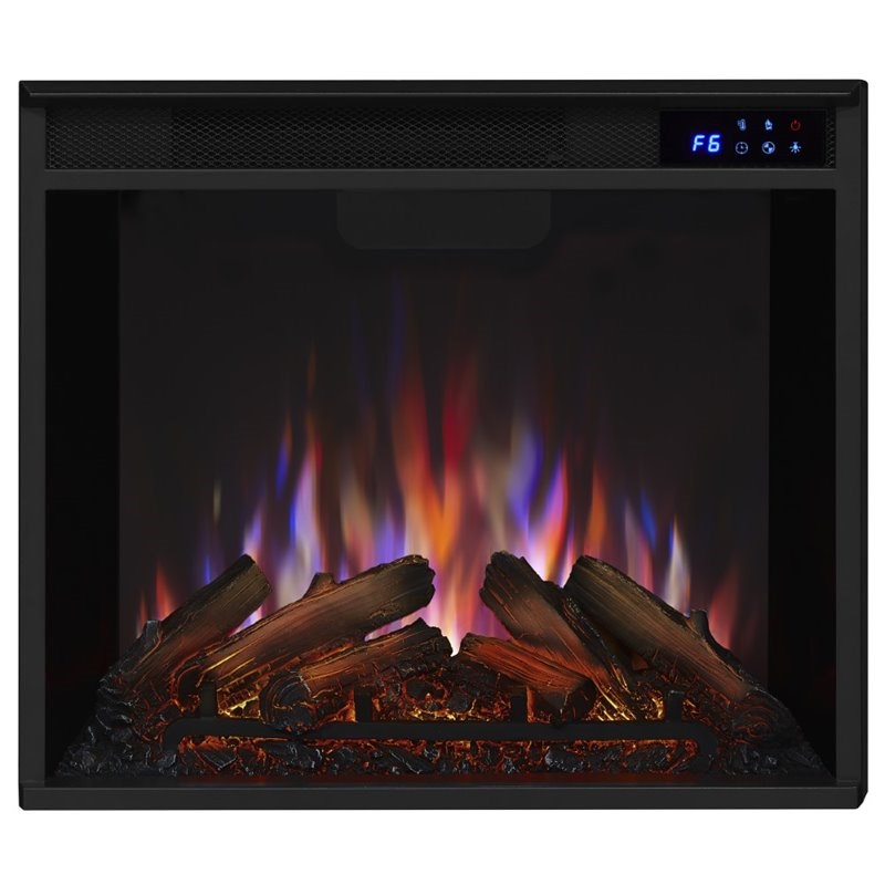 Real Flame Silverton Indoor Electric Fireplace in Dark Mahogany