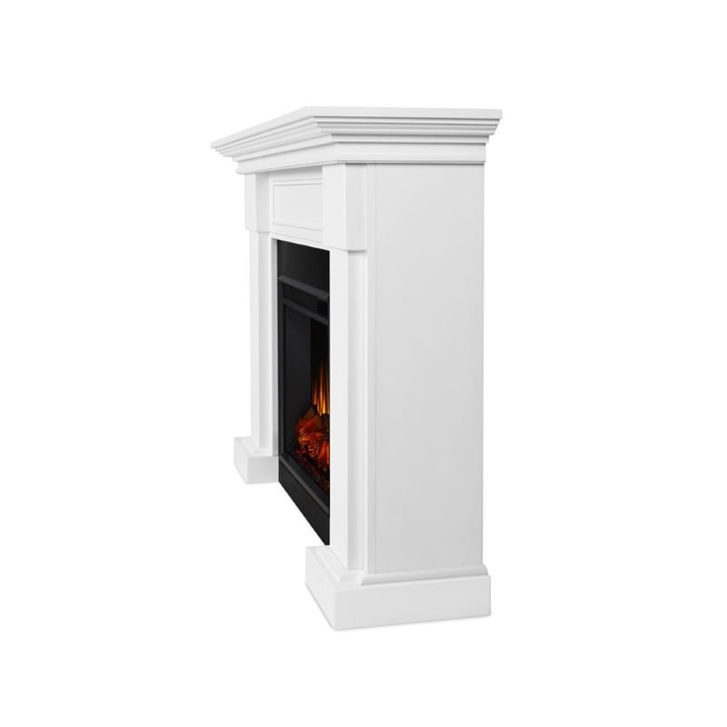 Real Flame Hillcrest Electric Fireplace White